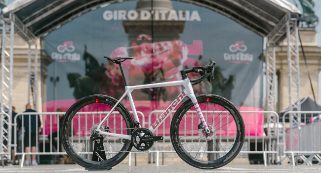 Bianchi specialissima disc limited edition giro 105 budapest