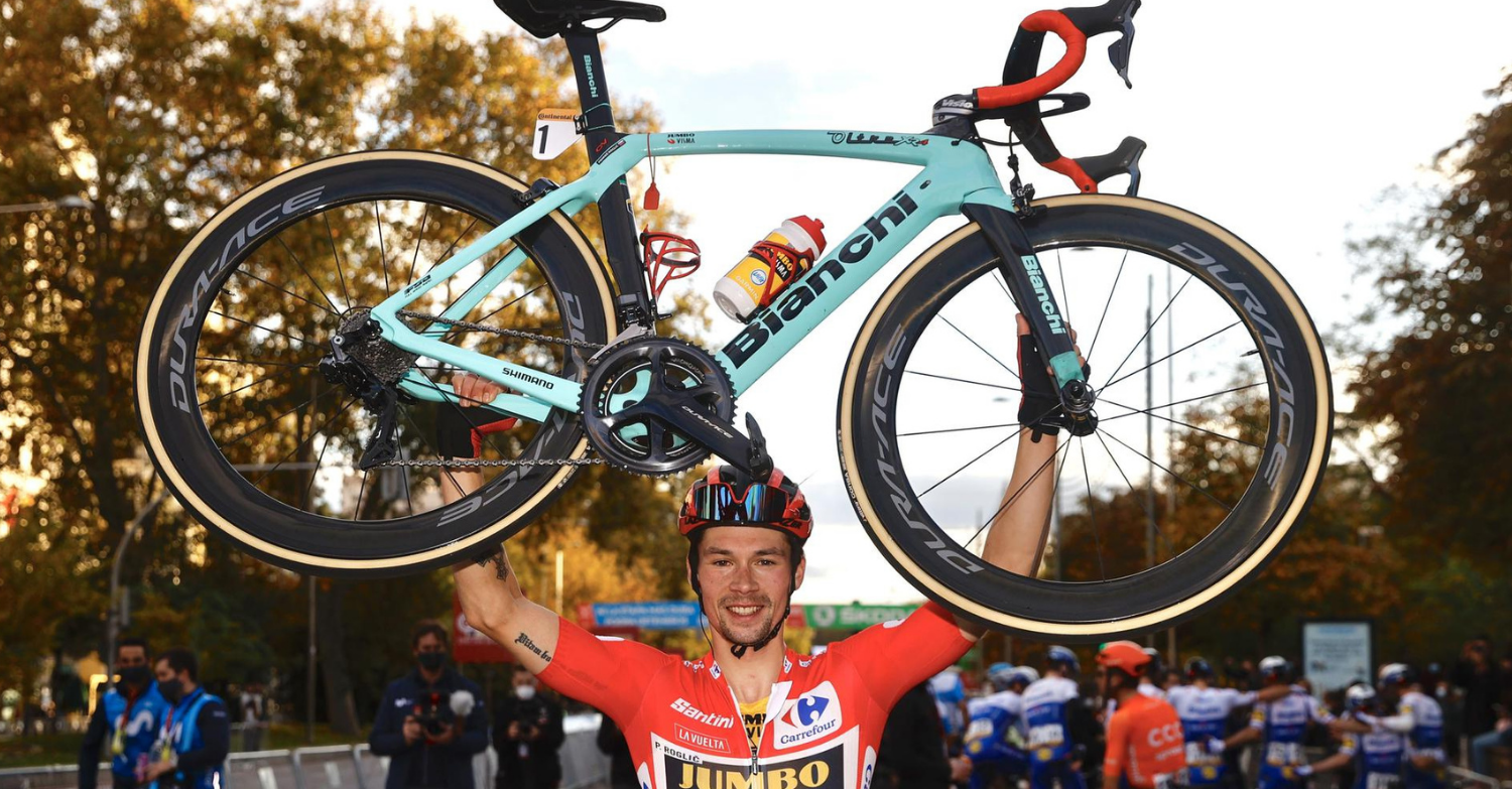 Bianchi wins consecutive La Vuelta with Roglic