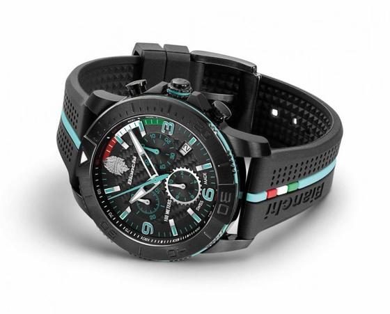 Bianchi Watch with chronograph (43 mm)